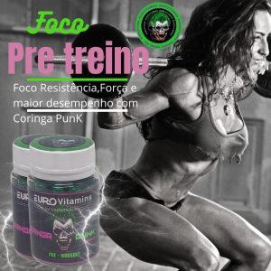 Pre-treino Coringa Punk - Euro Vitamins