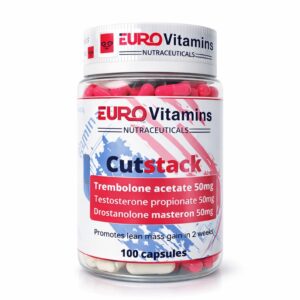 CUTSTACK (Tremb 50mg+testo 50mg+Masteron 50mg/100cp) - Euro Vitaminas