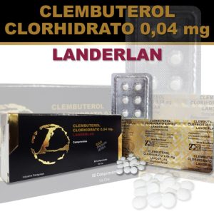 Cloridrato de clenbuterol 0,04mg/50CP Landerlan