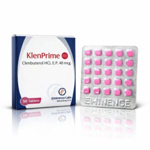 Clembuterol (Klenprime) 40mg/50cp- Laboratórios Eminence