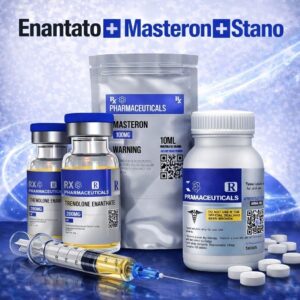 Combo 3X1: Enantato + Masteron + Stano - RX Pharmaceuticals