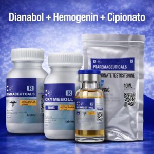 Combo 3X1: Dianabol + Hemogenina + Cipionato - RX Pharmaceuticals